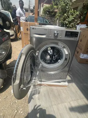 Shining Silver Lg Washer for Modern Homes