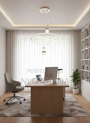 Modern Led Double Infinity Spiral Chandelier Ceiling Light. Ghx7347