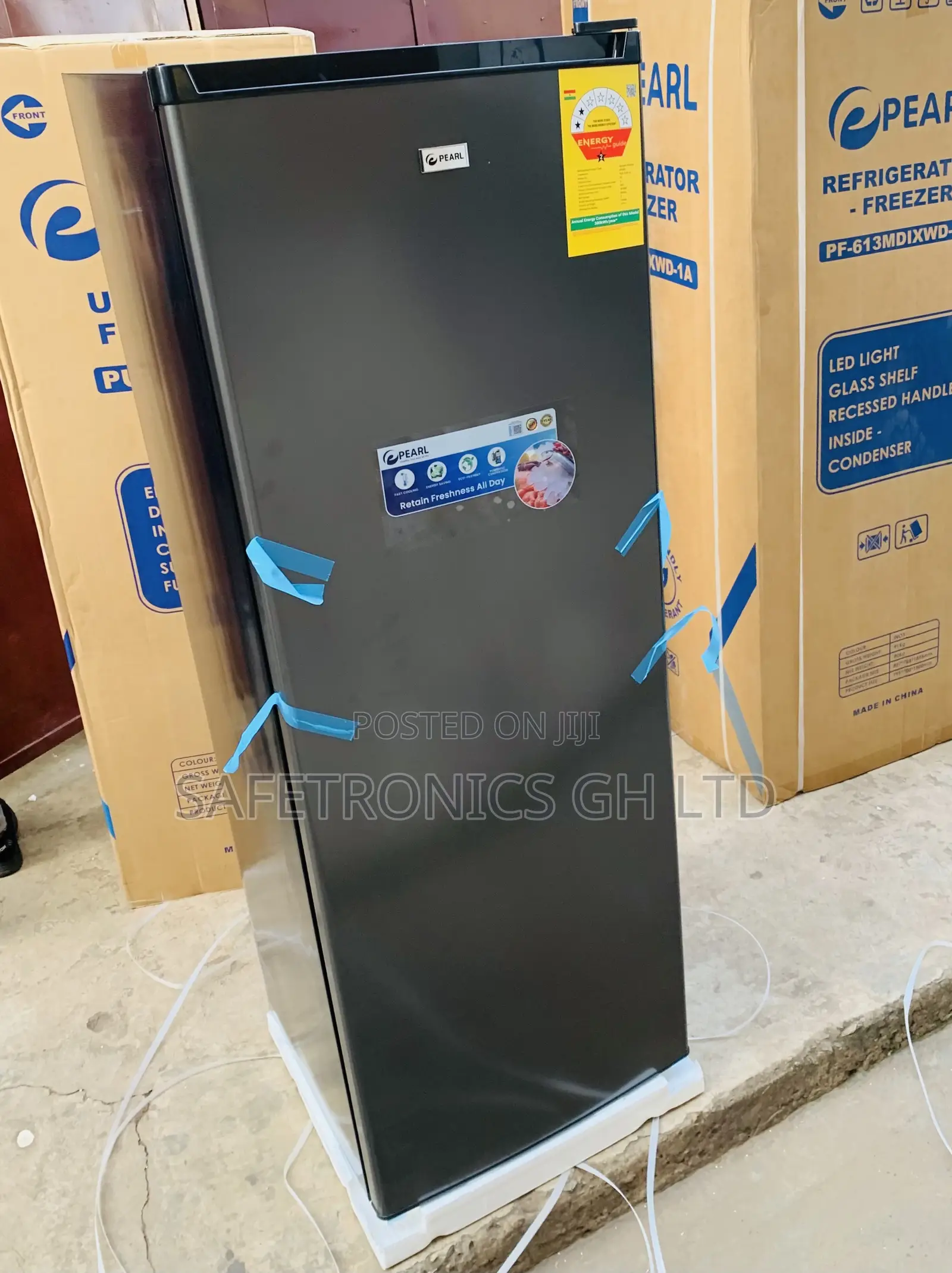 Elegant New 242ltrs Pearl 1 Door Puf-370-1a Electric ~~ Upright Freez