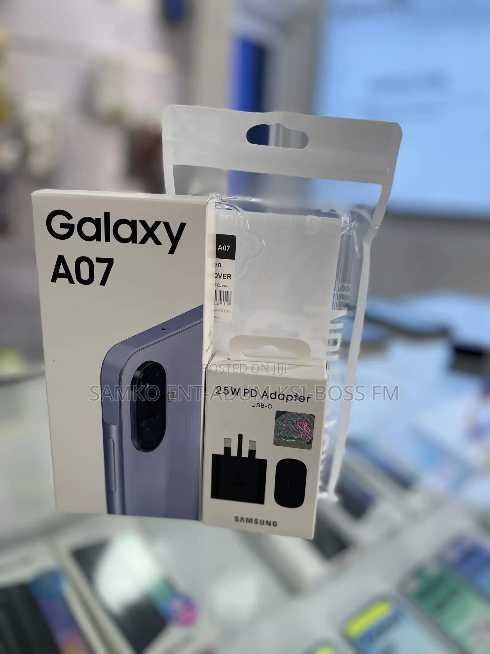 New Samsung Galaxy A07 4G 64 GB Black