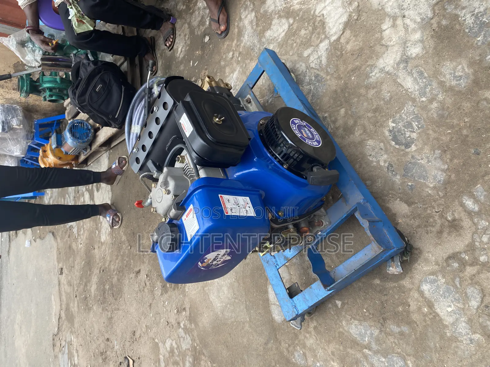 Complete Pressure Pump With Gasoline Engine