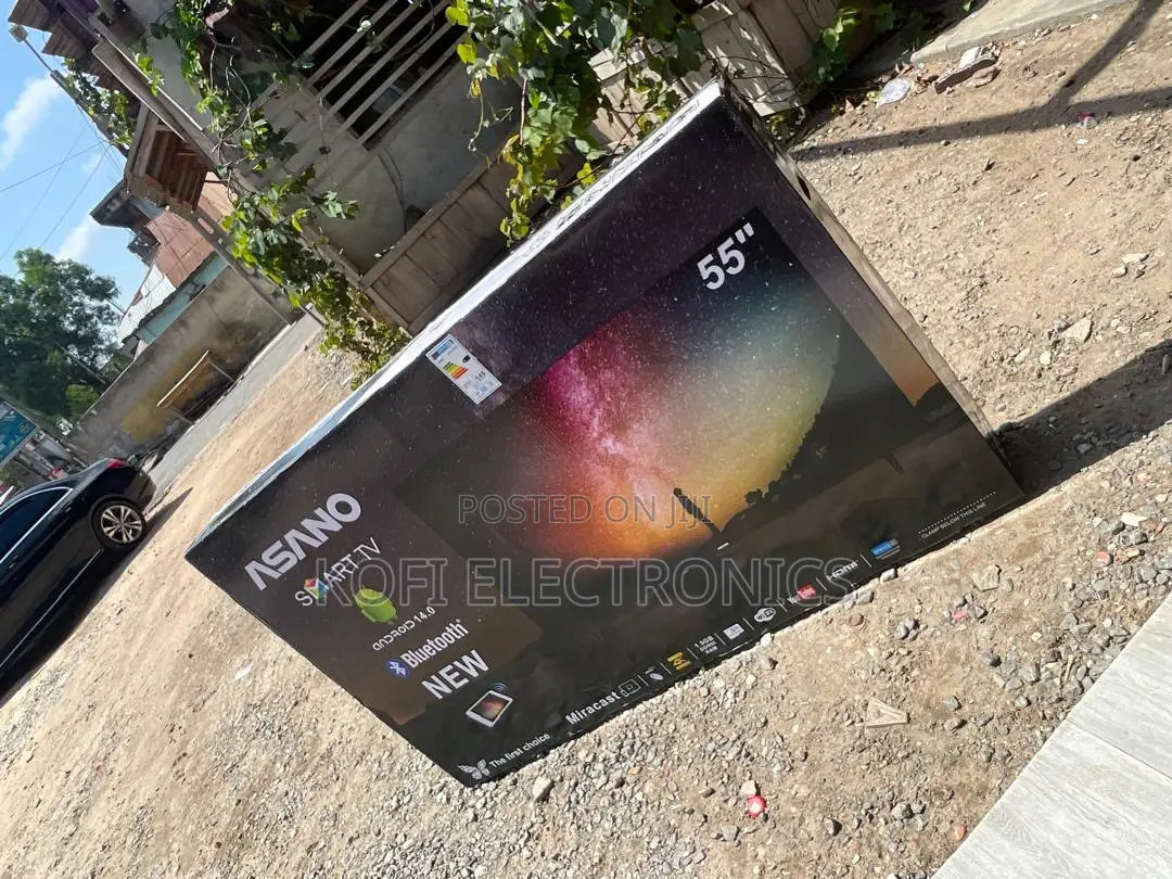 Asano 55” Big Screen, Smart Performance