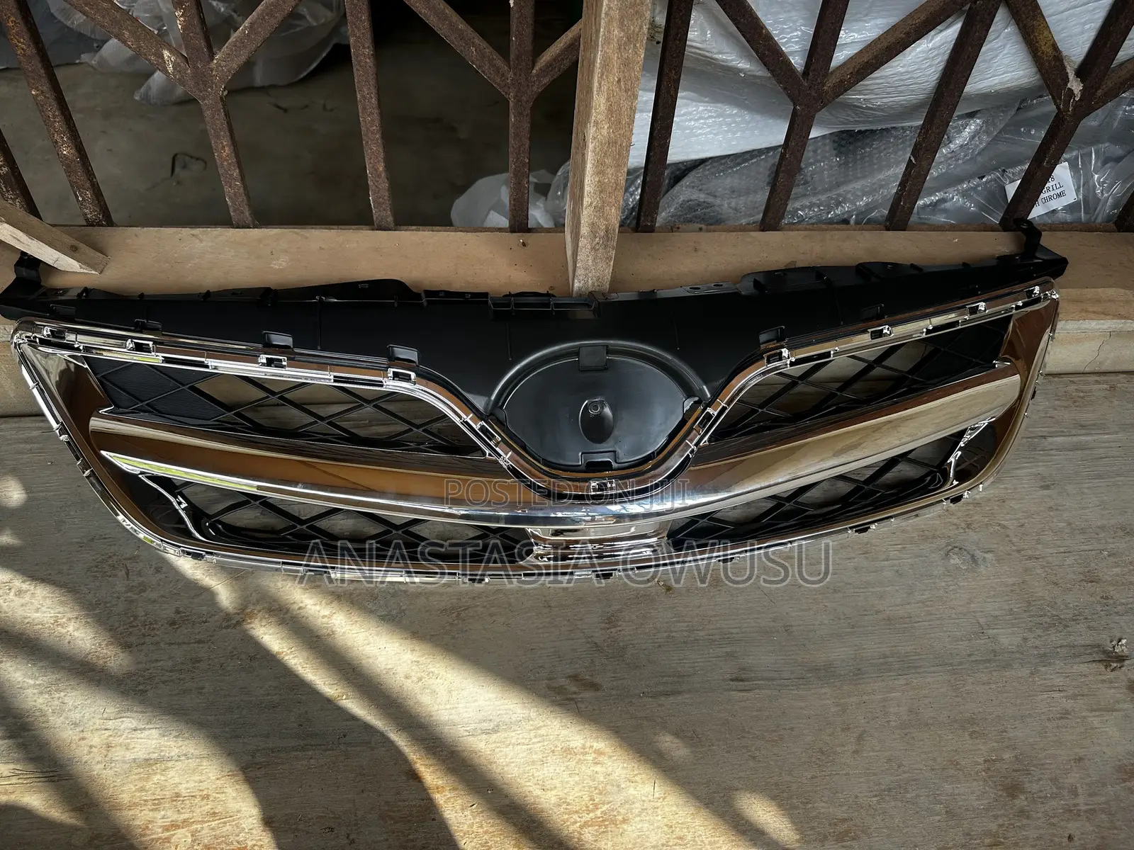 Corolla 2011-2013 Front Grill With Chrome