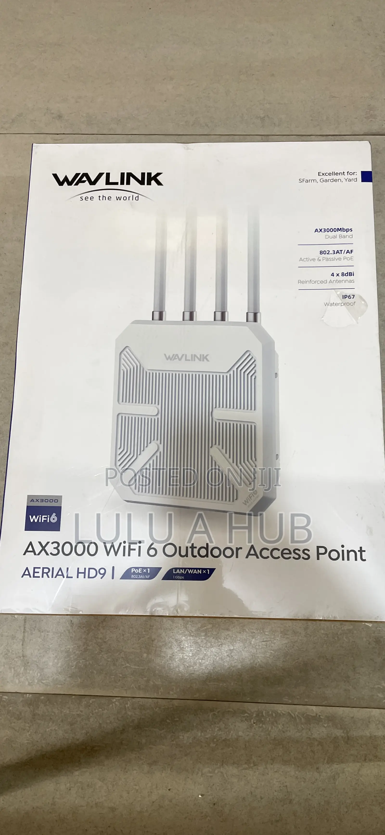 Wavlink Ax3000 Wifi 6 Outdoor Access Point