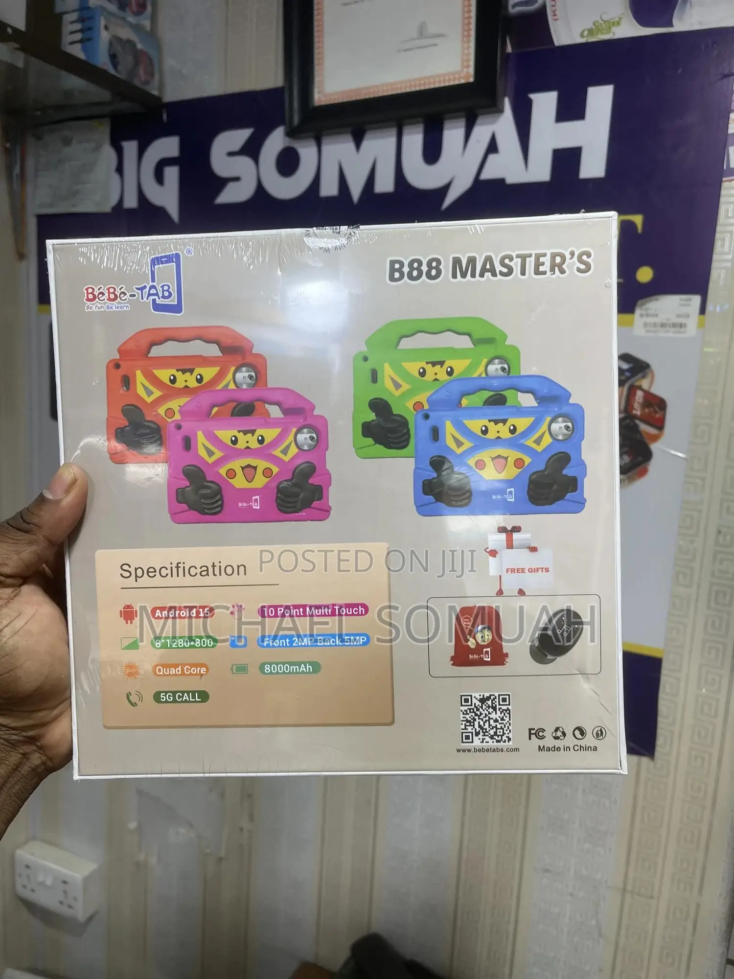 New Bebe B88 Master 256 GB Red