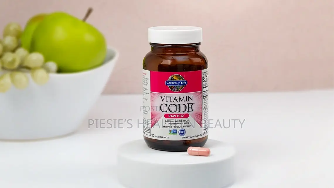 Garden of Life Raw B12, 1000 McG-Whole Food Vitamin for Energy Support