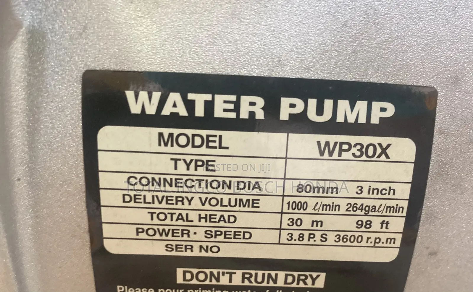 Pm T Farm Irrigation Gasoline Petrol Engine Water Pump