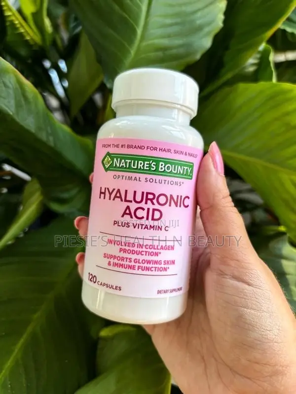 Nature's Bounty Vitamin C Hyaluronic Acid.Supports Glowing Skin 120s
