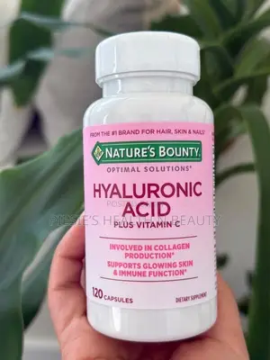 Nature's Bounty Vitamin C Hyaluronic Acid.Supports Glowing Skin 120s