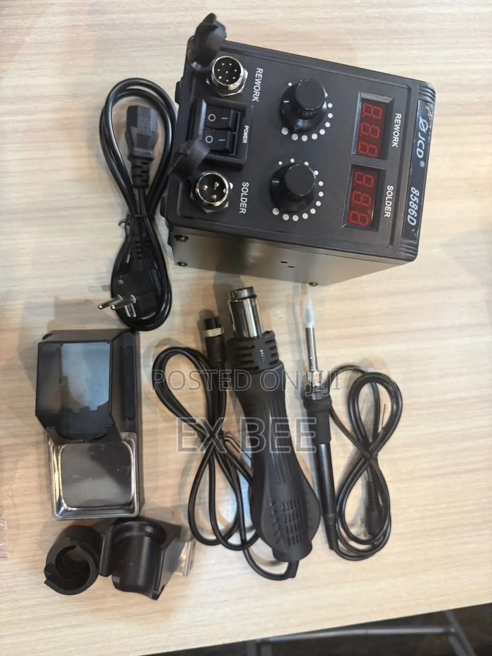 Heat Gun and Soldering Iron 2in1 SMD Rework Station