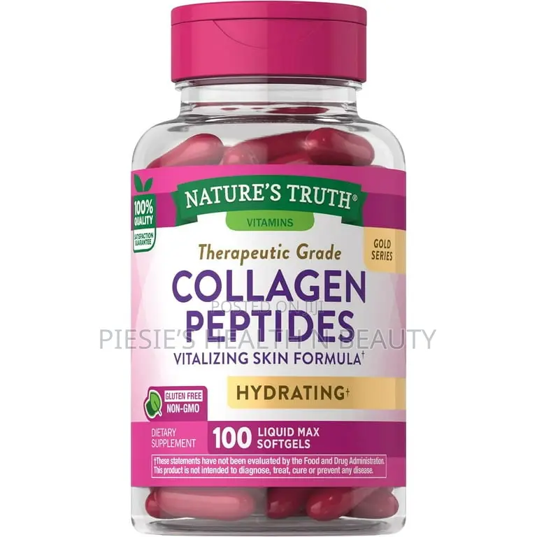Nature’S Truth Collagen Beauty Supplement | 100 Liquid Max Softgels