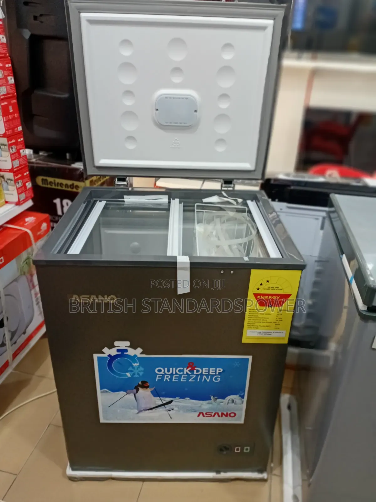 Asano Chest Freezer 144l the Ice Maker