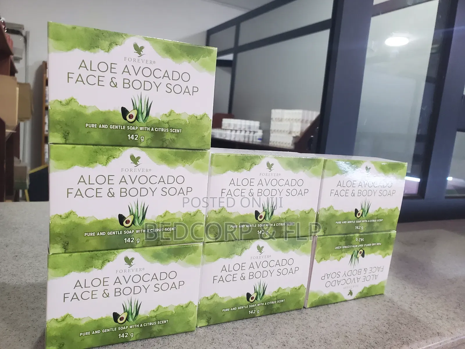 Avocado Face And Body Soap With Citrus Scent Fl