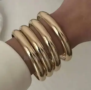 Chunky Bangle Stainless Steel