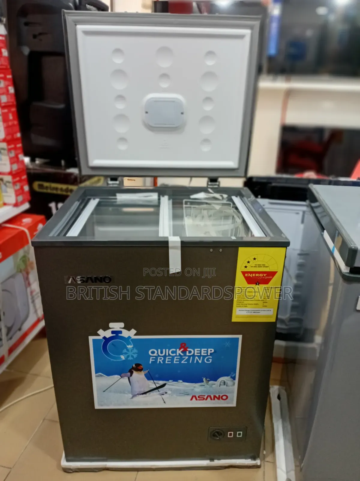 144l Quality and Affordable Asano Chest Freezer