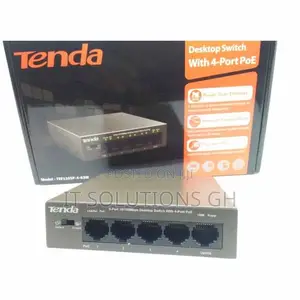 Tenda Tef1105p 5-Port With 4-Port Poe Switch