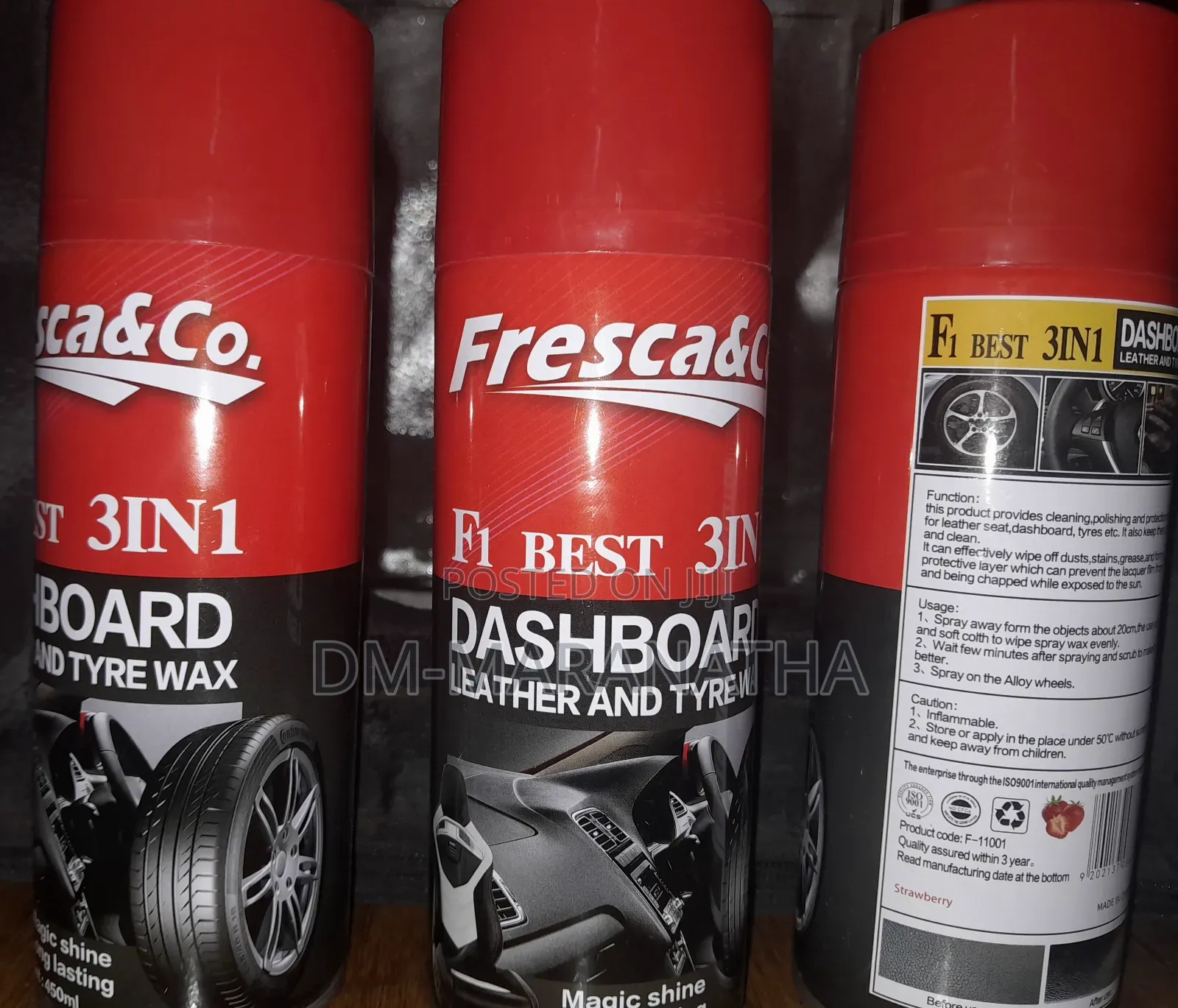 Dashboard Polish and Wax
