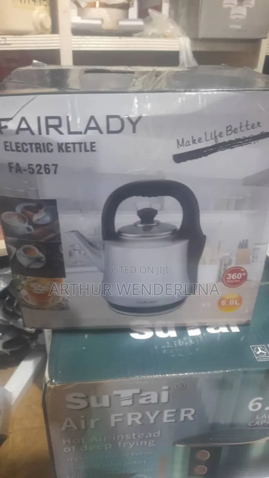 Fair Lady Electric Kettle 6liters