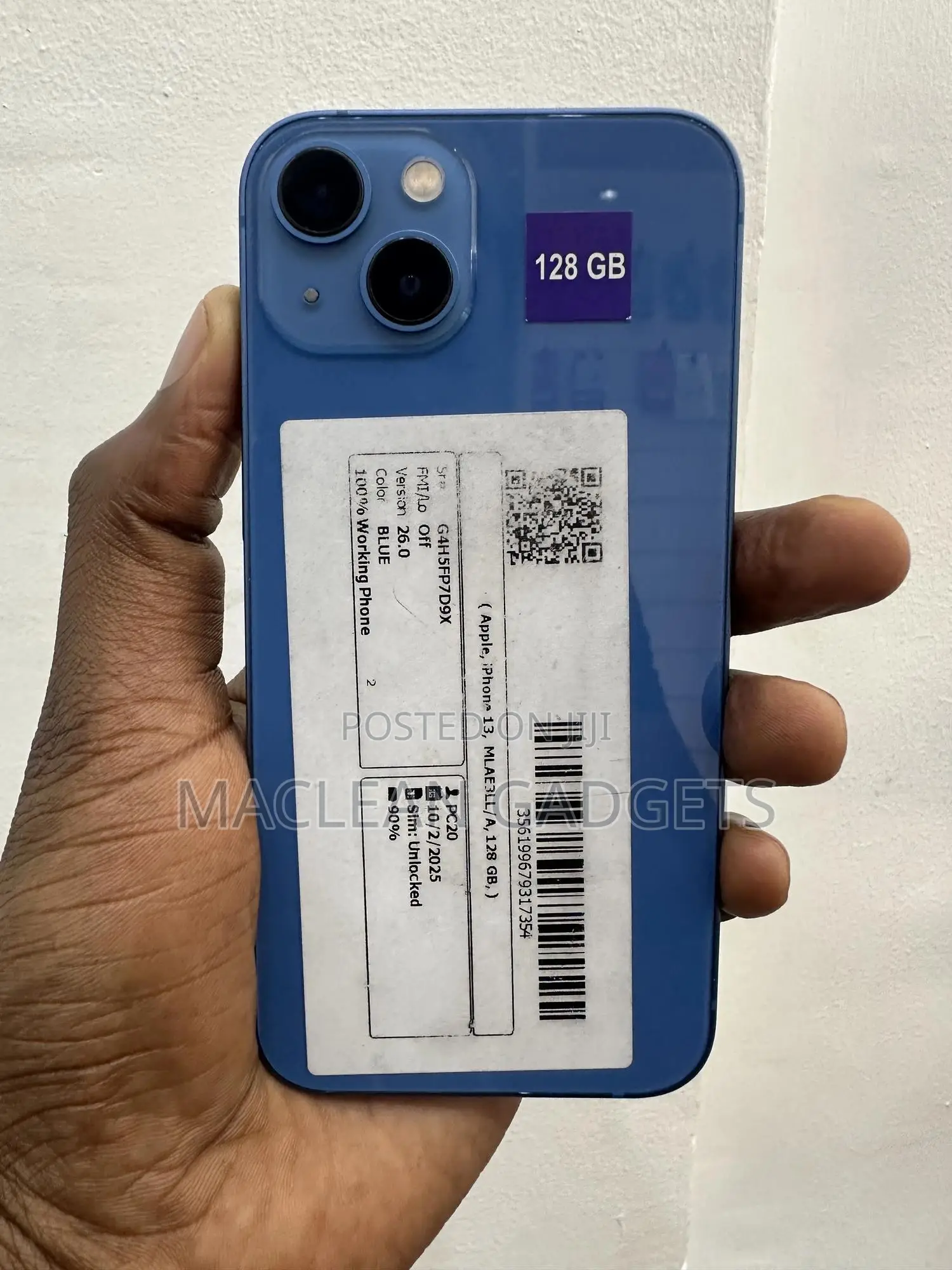 Apple iPhone 13 128 GB Blue