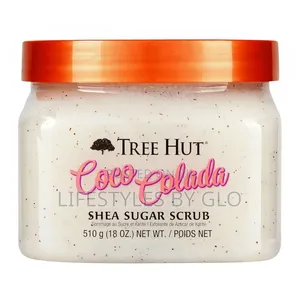 Tree Hut Shea Sugar Scrubs (Gentle Exfoliating, Glowy Effects)