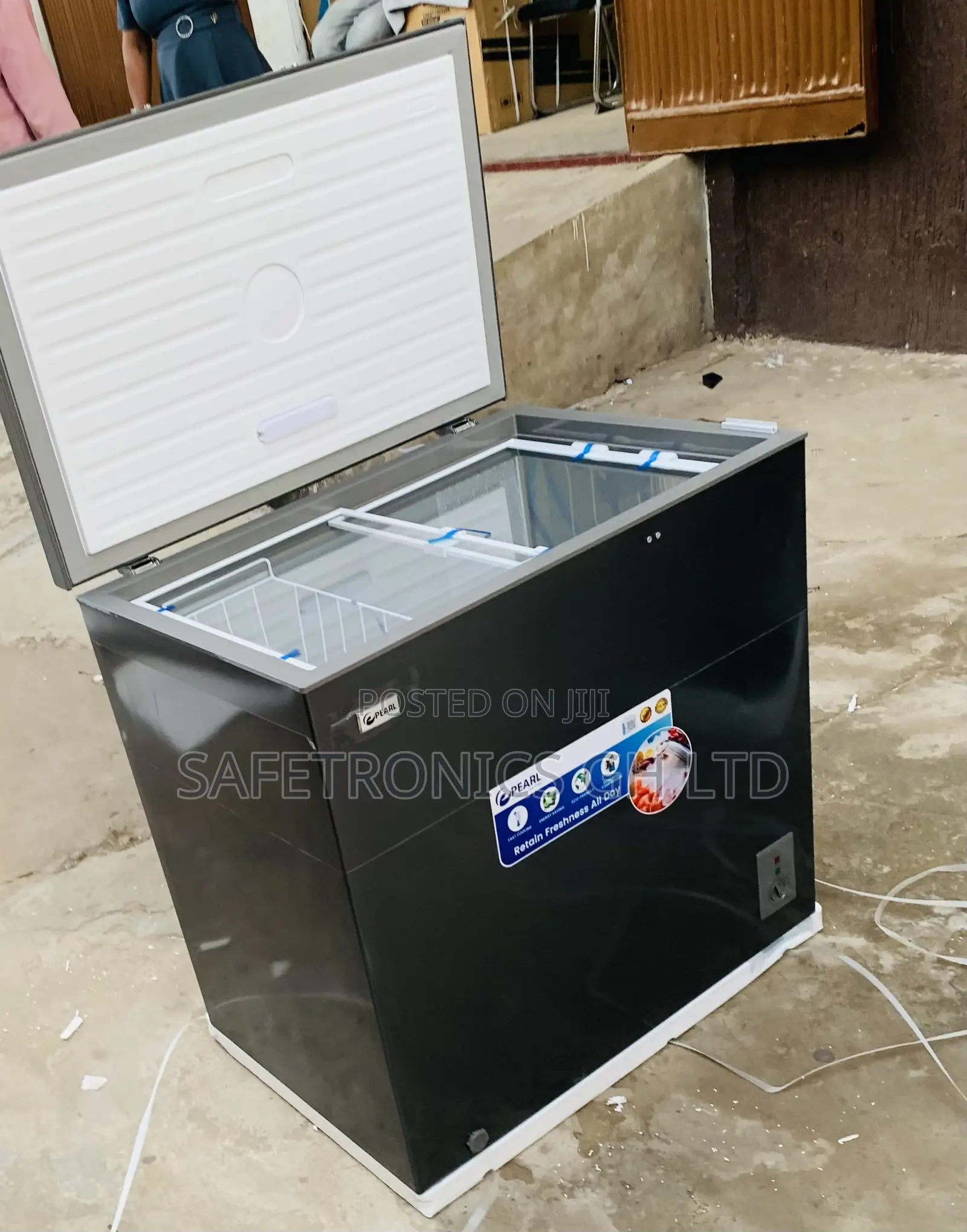 Super Great Electric Grey 1 Door Pearl 199l PCF-2620-13 Chestfreezer