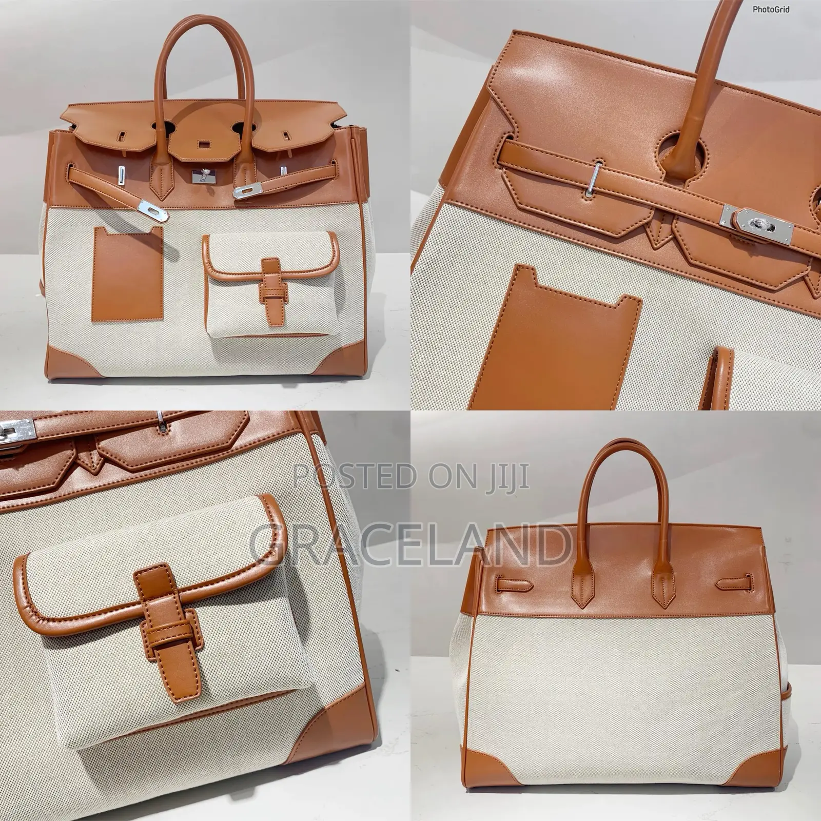 This Is Original Real Material and Leather Luggage Hac 40 Duffels Bags