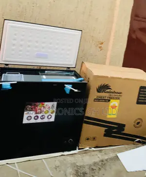 Order Black Singledoor Rainbow RCF-2530-1a 200 Liters Freezer