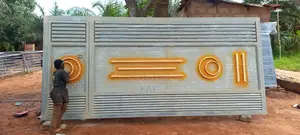 3 Gold Line Design Gate