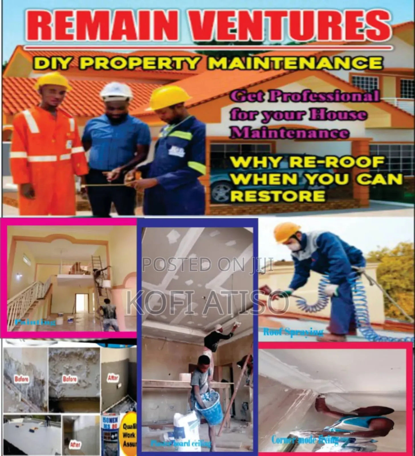 Remain Antirust Roof Spraying