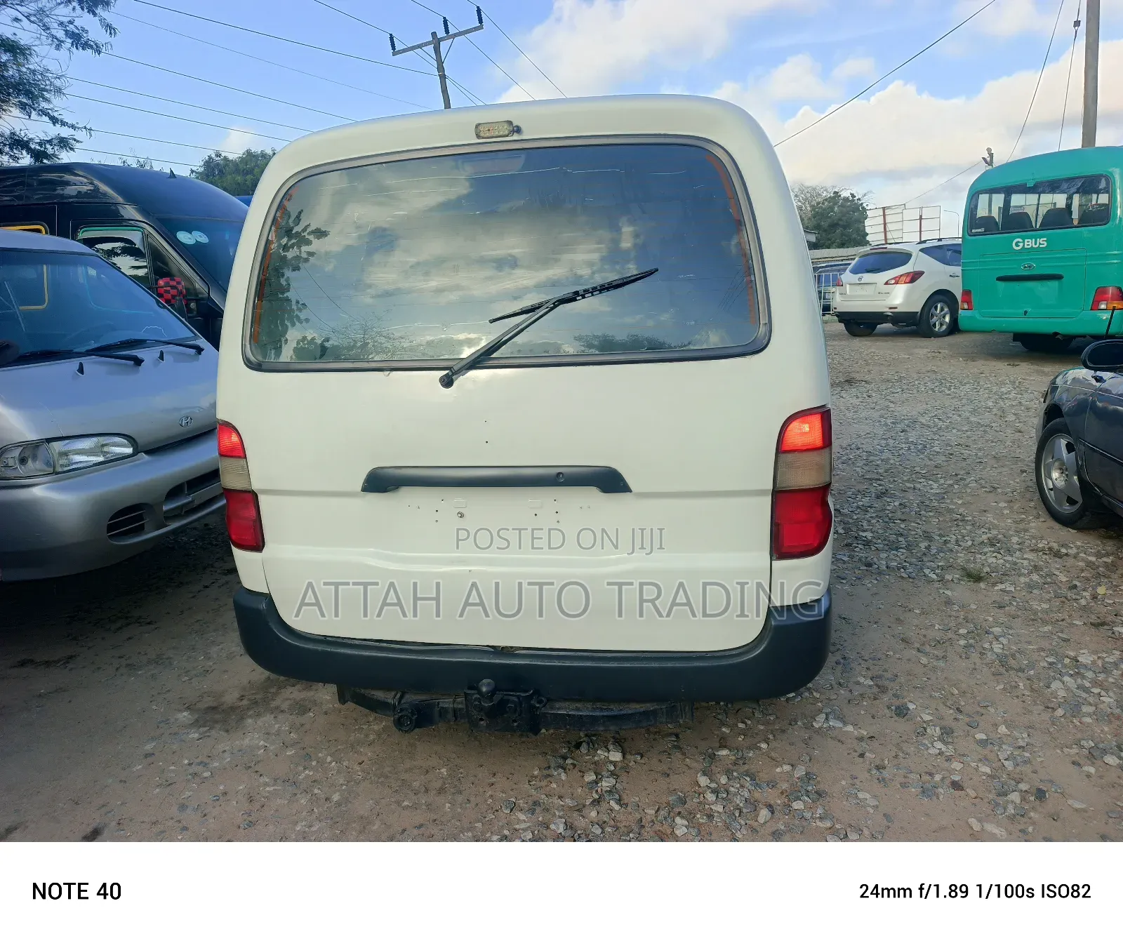 Toyota HiAce 2012 White