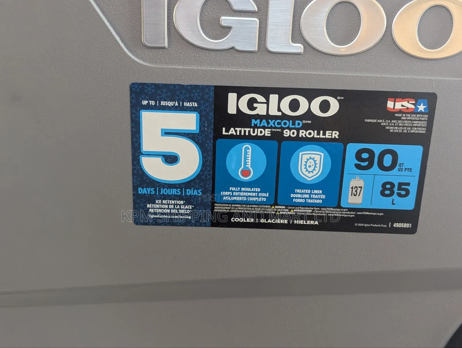 Igloo Ice Chest Special Edition (90 Quart)