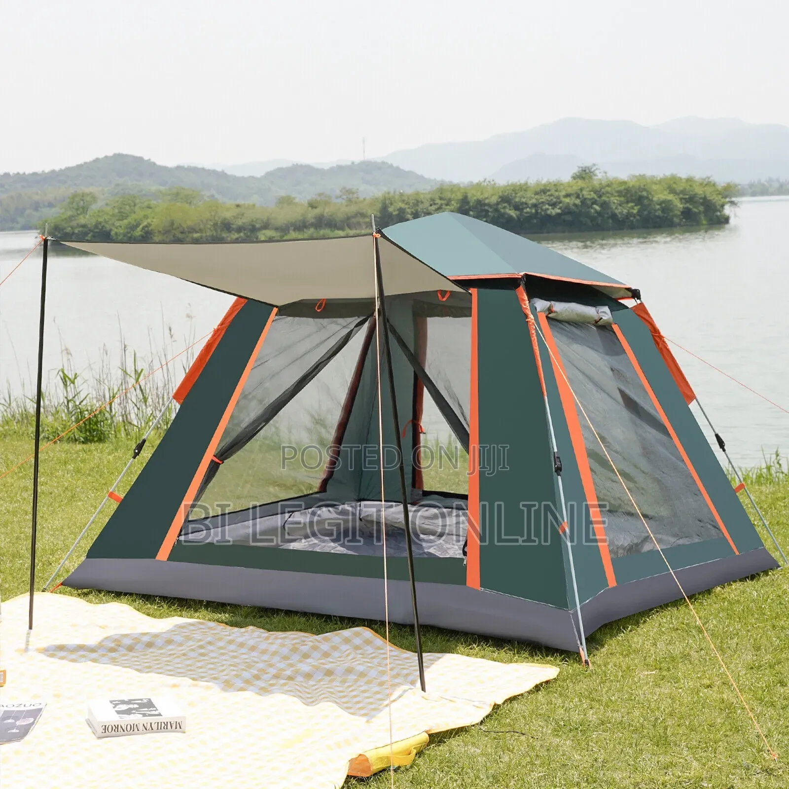 4 Person Automatic Camping Tent