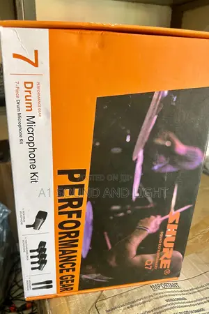 Shure Q7 7 Pcs Drum Microphone Set.