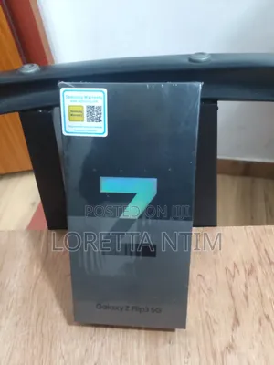 New Samsung Galaxy Z Flip 3 256 GB Black