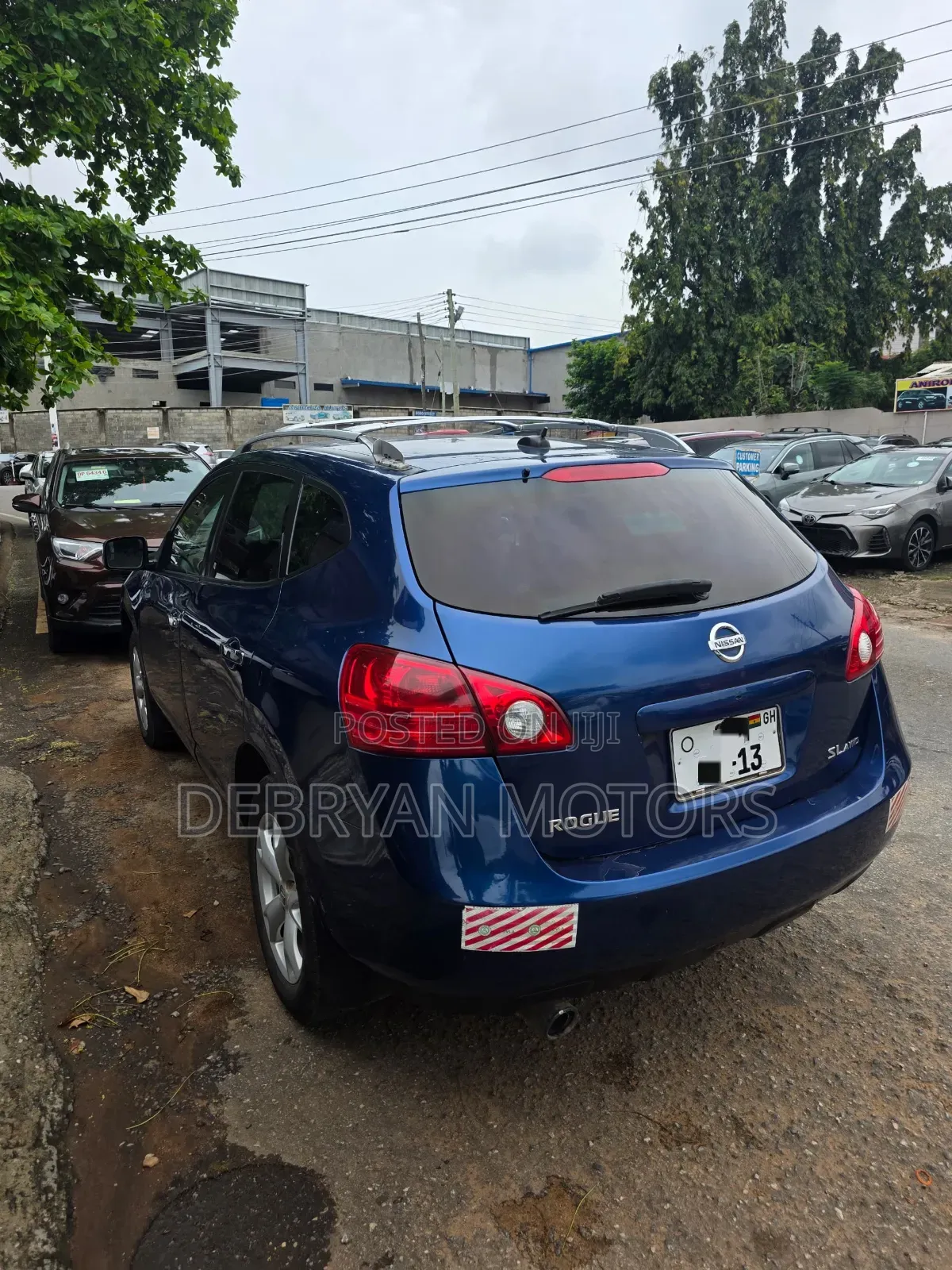 Nissan Rogue SL 2010 Blue