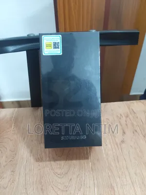 New Samsung Galaxy S20 Ultra 128 GB Black