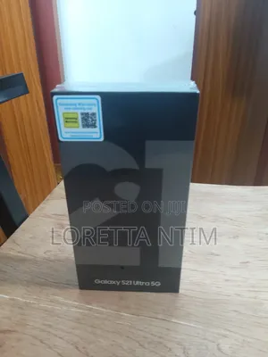 New Samsung Galaxy S21 Ultra 5G 128 GB Black