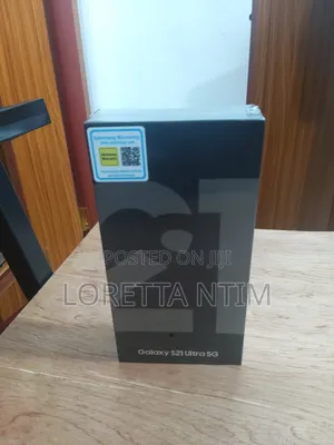 New Samsung Galaxy S21 Ultra 5G 128 GB Black