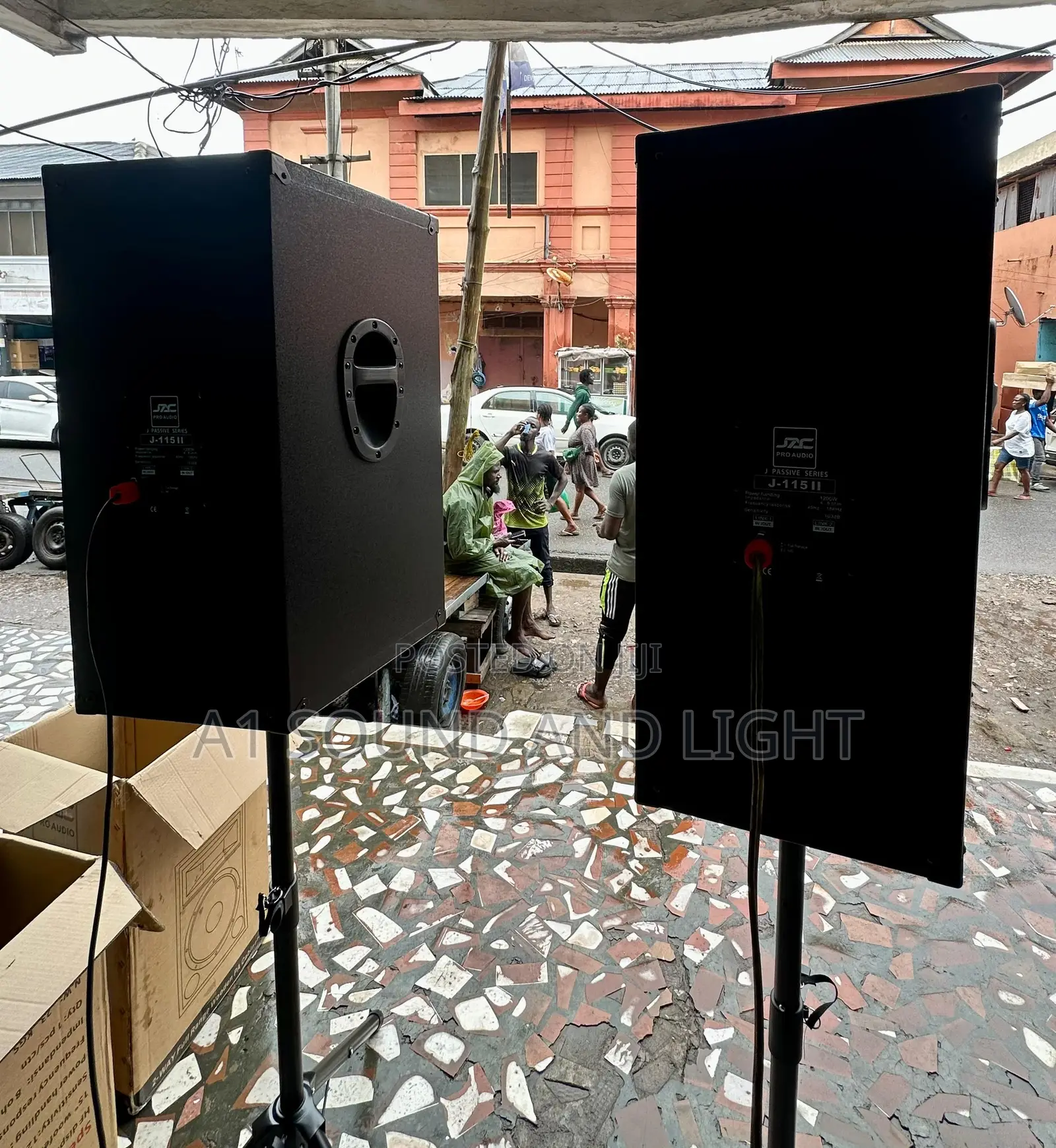 Jac 15 Inches Passive Speakers [ Half Range ]
