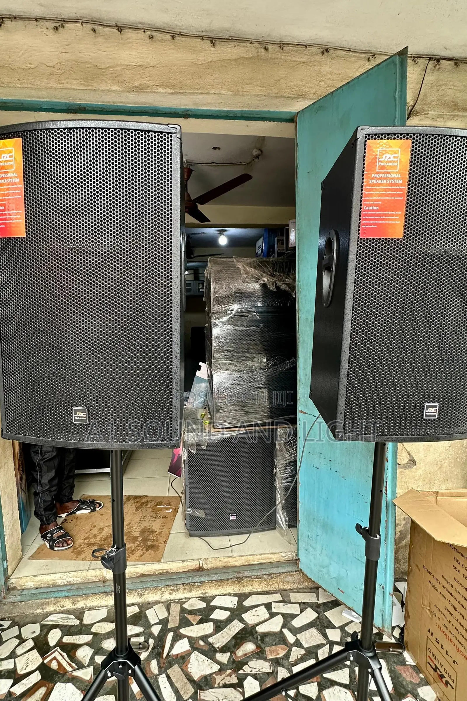 Jac 15 Inches Passive Speakers [ Half Range ]