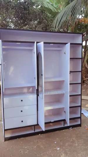 Four in One Wardrobe With Shoerack 6/7ft