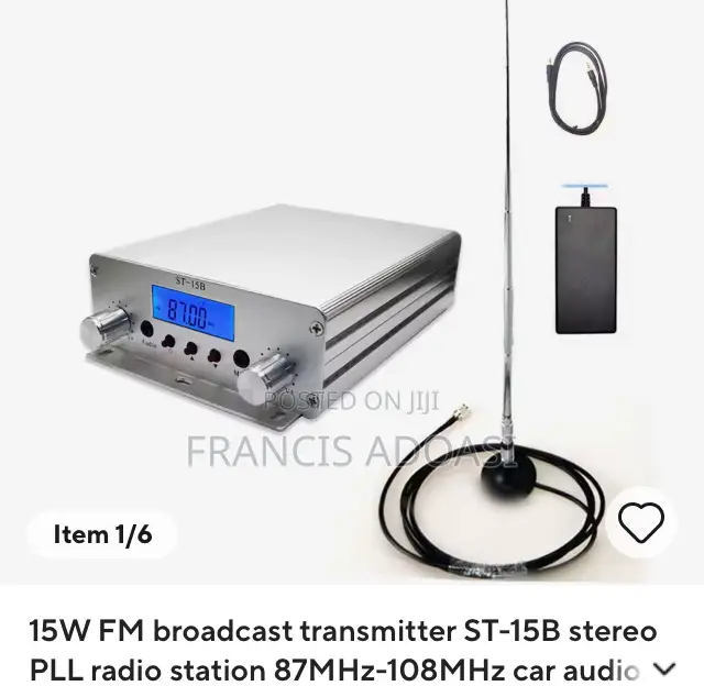 Only Fm Transmitter 12km