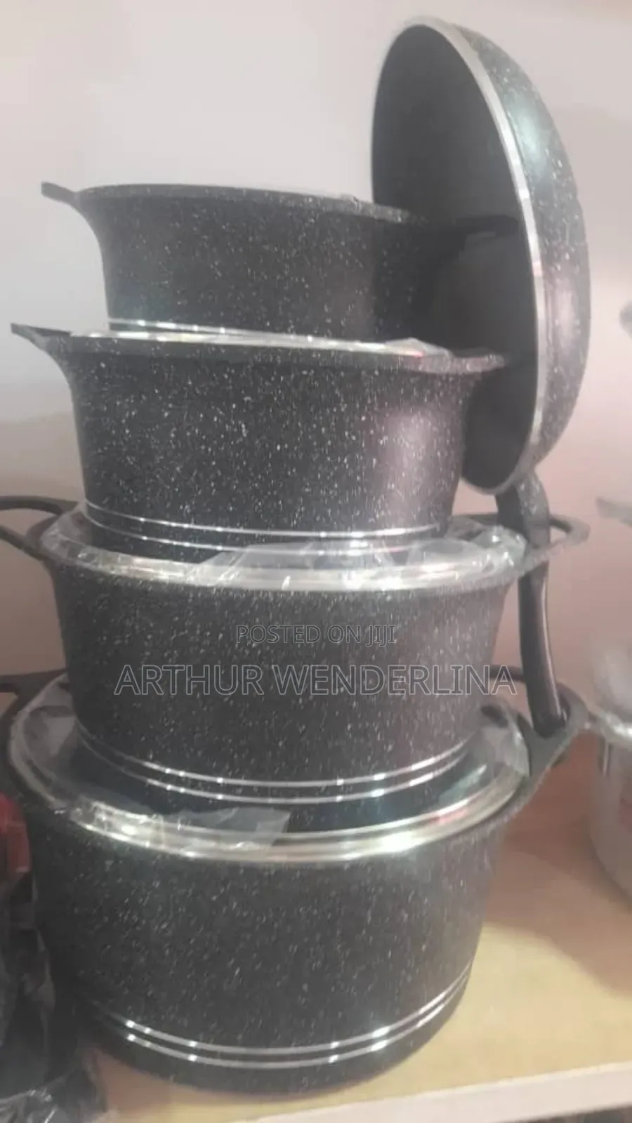Sonex 4 Set Cooking Untensils Non - Stick Plus Fry Pan