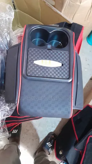 Arm Rest Covers (Universal) With Tissue And 2 Cup Holders Available