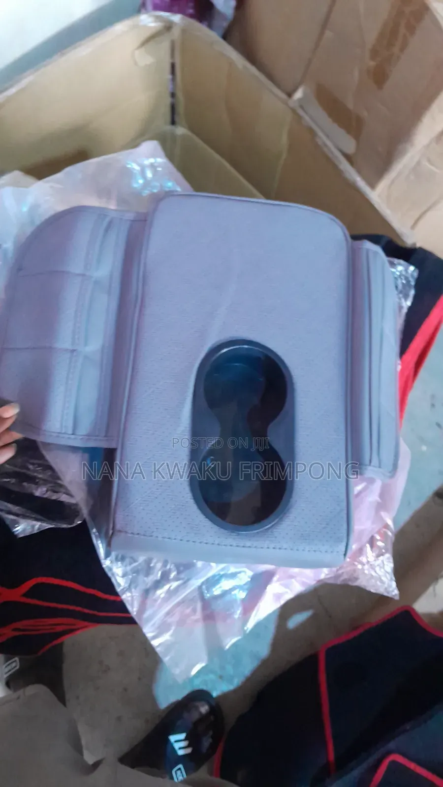 Arm Rest Covers (Universal) With Tissue And 2 Cup Holders Available
