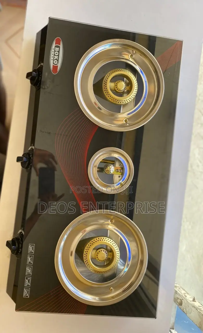 Stylish Glass Top Boko Gas Cooker