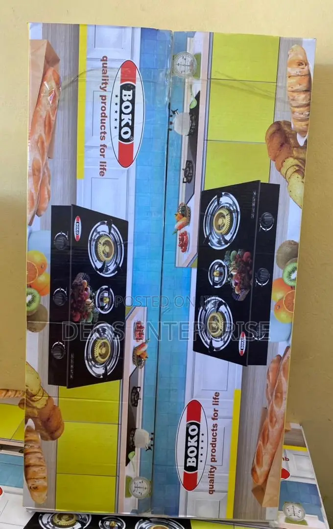 Boko Quality Gas Stove With Automatic Ignition
