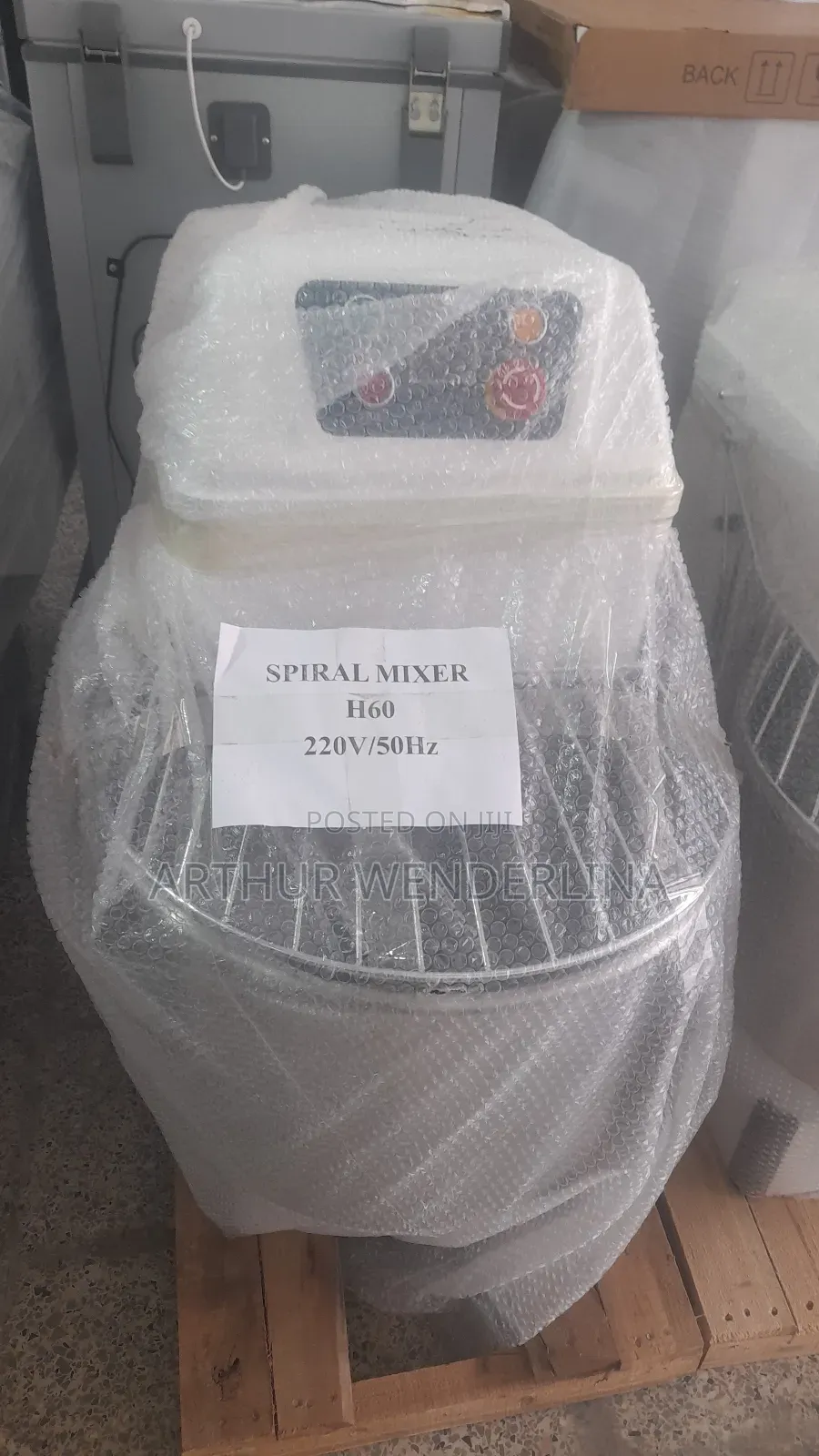 Spiral Mixer 260liters