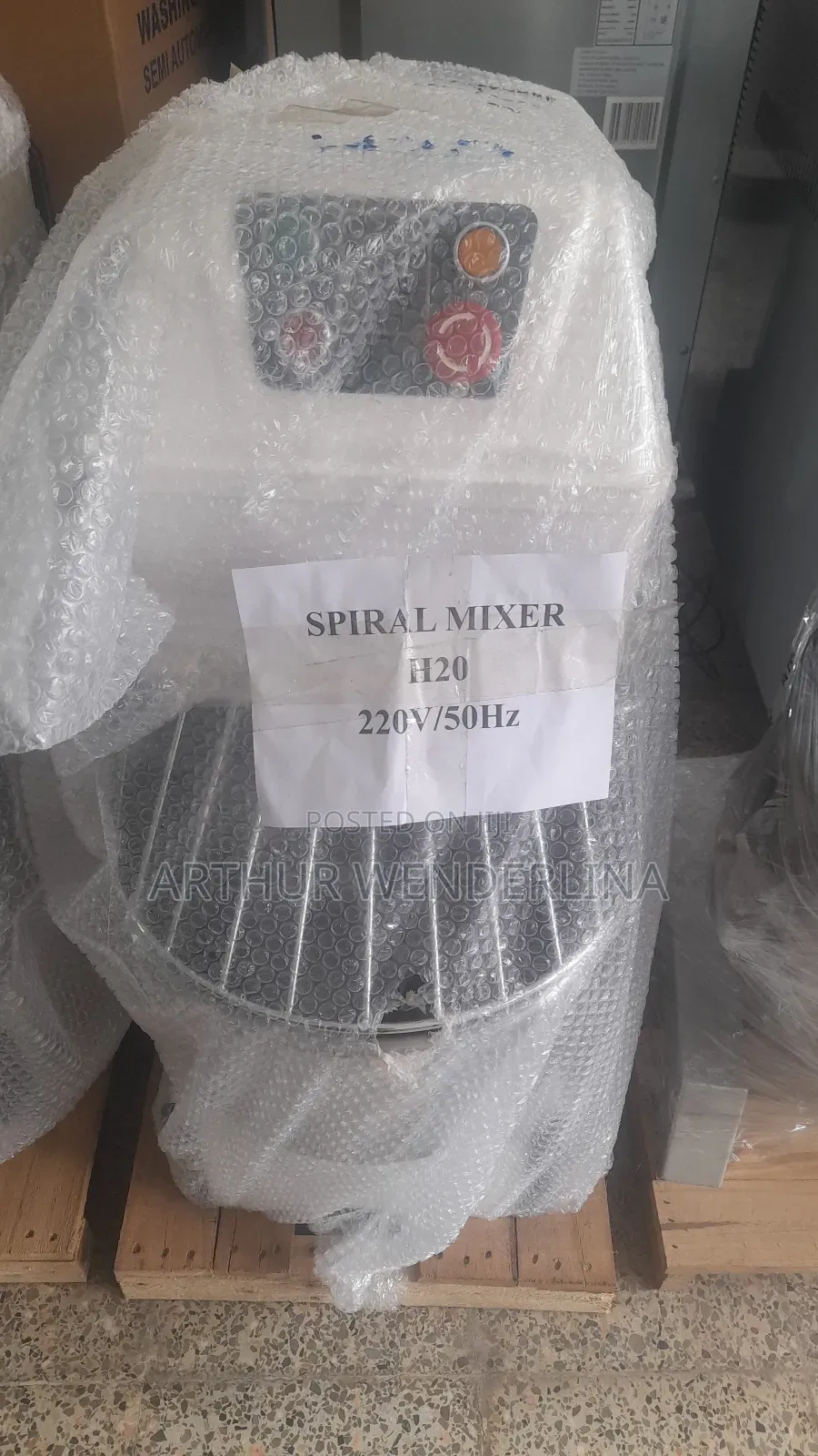 Spiral Mixer 260liters