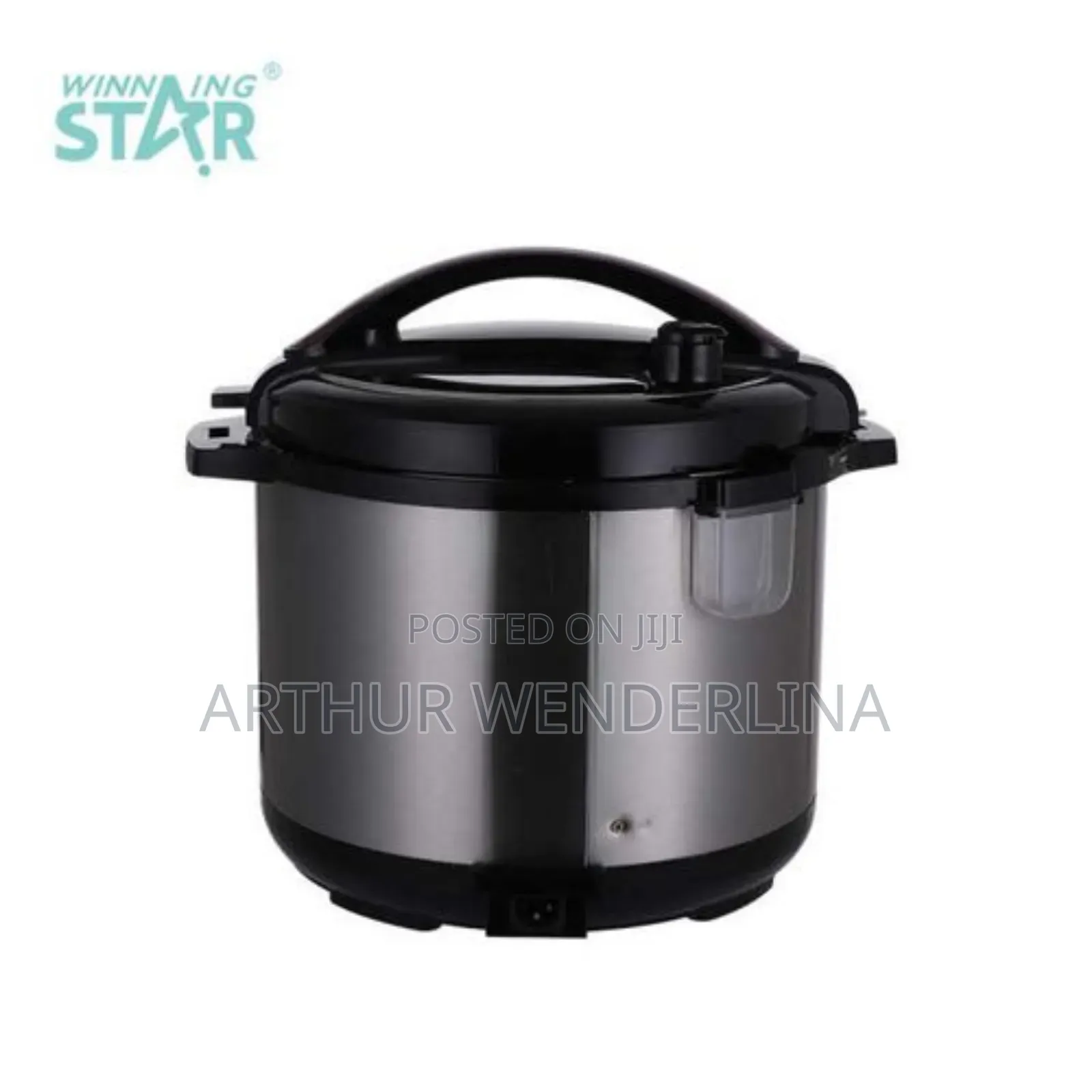 Winning Sta 10l Electric Pressure Cooker With Touch Panel, Silver.